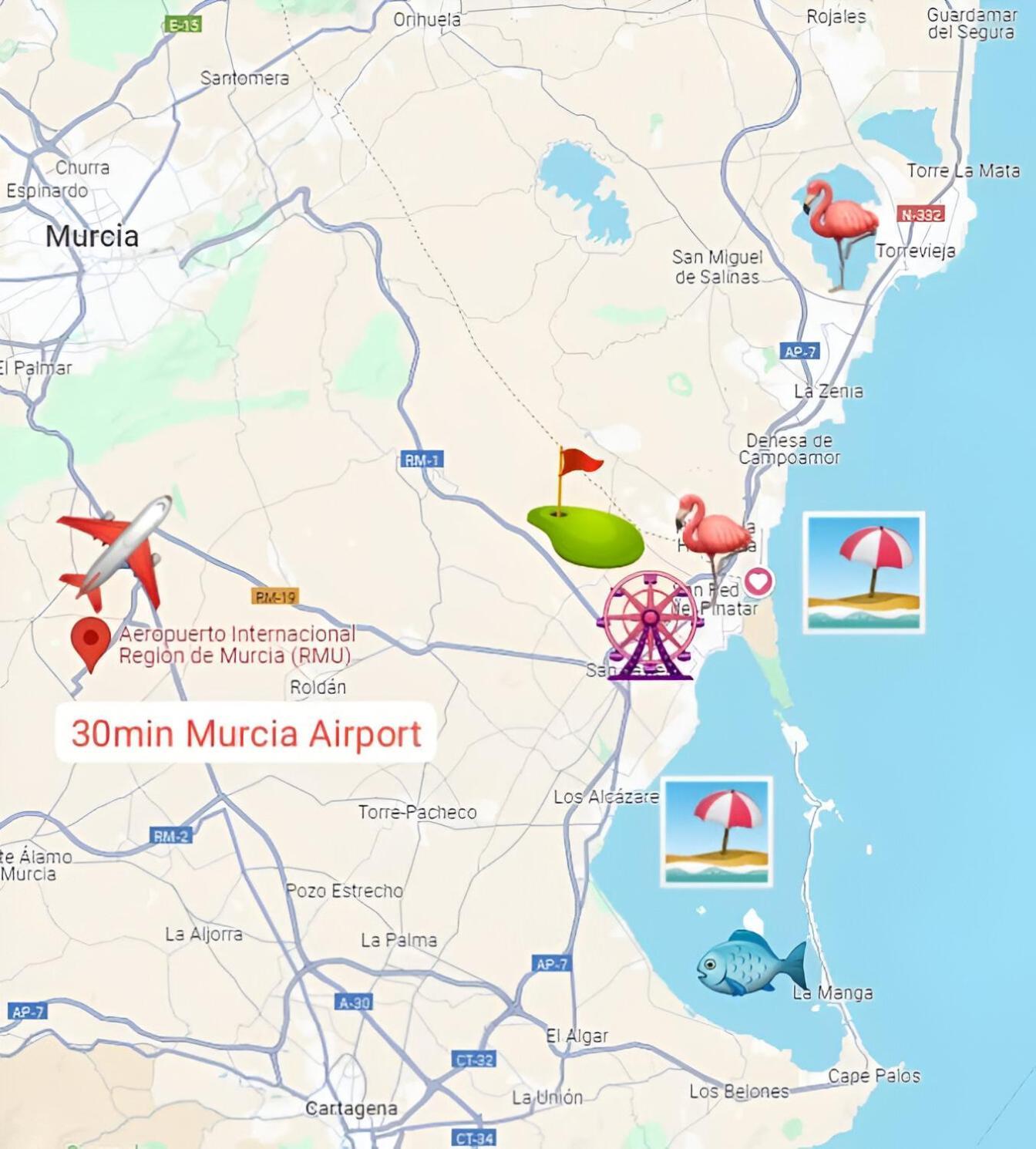 Flamingo Vila Alicante San Pedro del Pinatar Zewnętrze zdjęcie